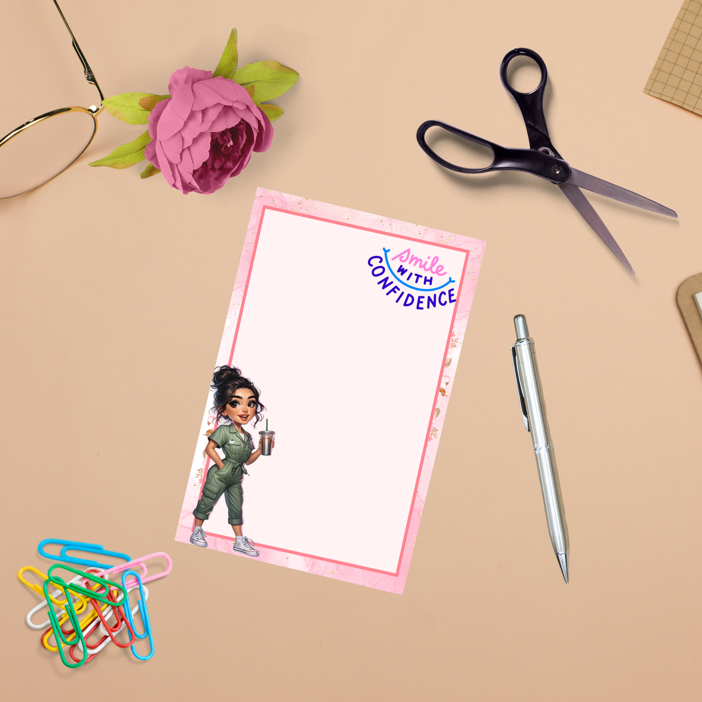 💖🩺 Chibi Nurse Notepad Collection | 4x6 Cute Pads | 25 Adorable Designs | 50 Pages 🌈💊
