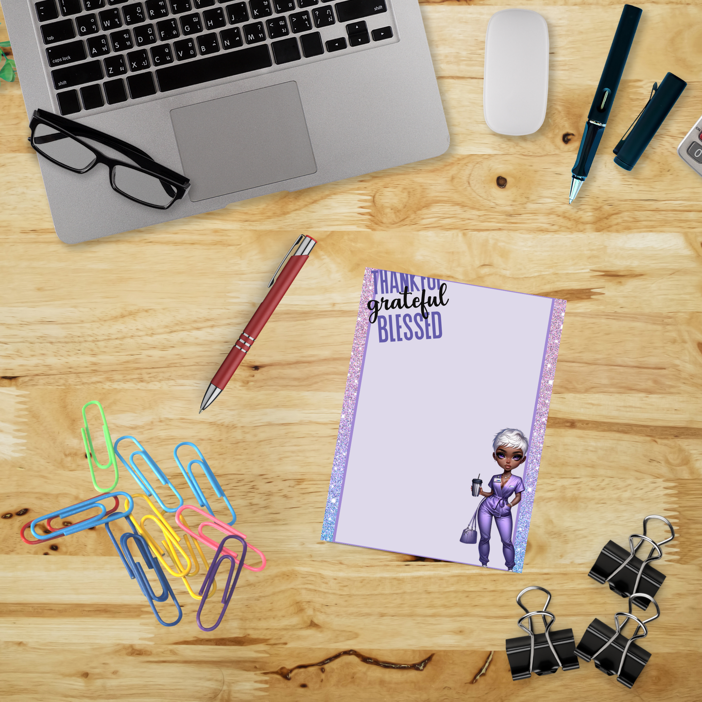 💖🩺 Chibi Nurse Notepad Collection | 4x6 Cute Pads | 25 Adorable Designs | 50 Pages 🌈💊