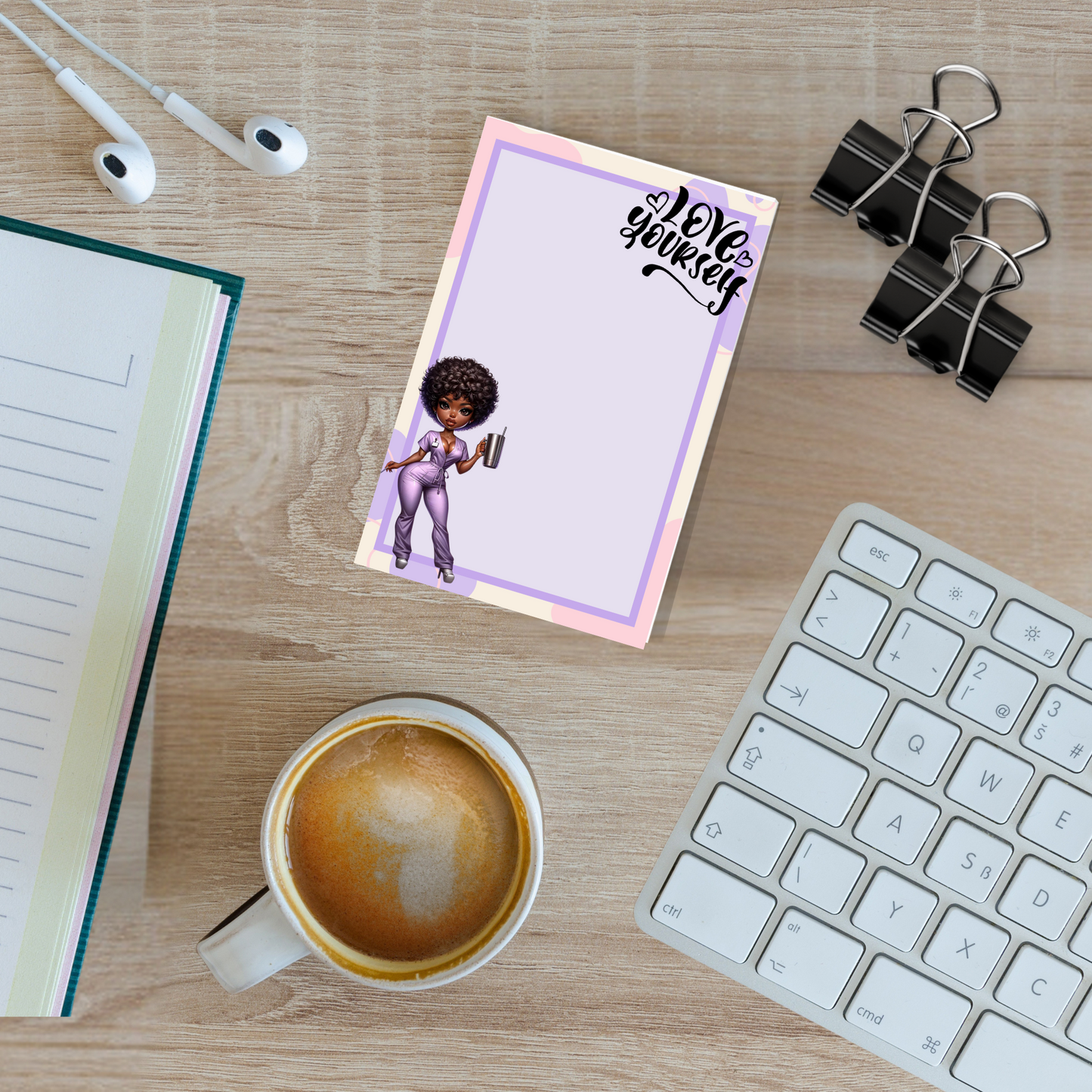 💖🩺 Chibi Nurse Notepad Collection | 4x6 Cute Pads | 25 Adorable Designs | 50 Pages 🌈💊