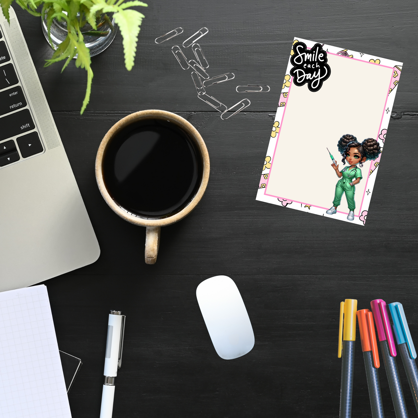 💖🩺 Chibi Nurse Notepad Collection | 4x6 Cute Pads | 25 Adorable Designs | 50 Pages 🌈💊