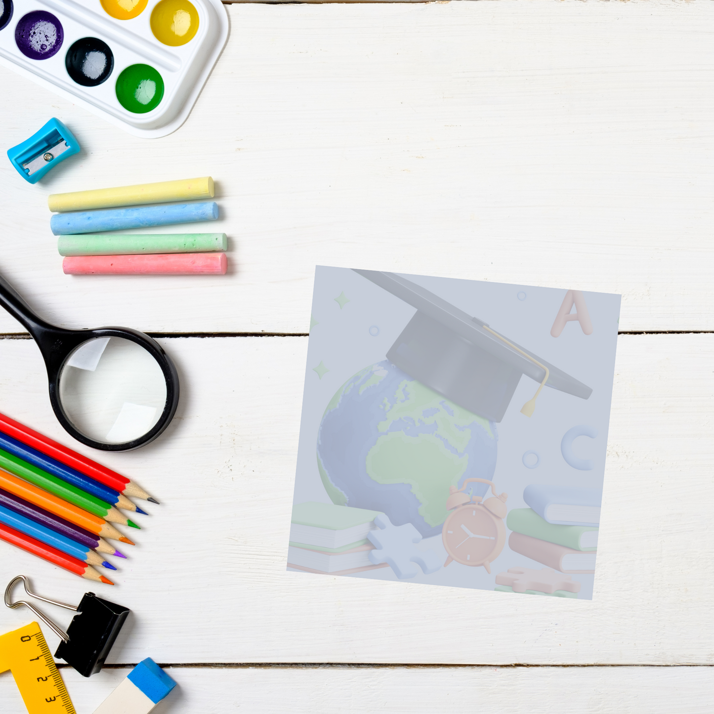 3x3 special education notepad