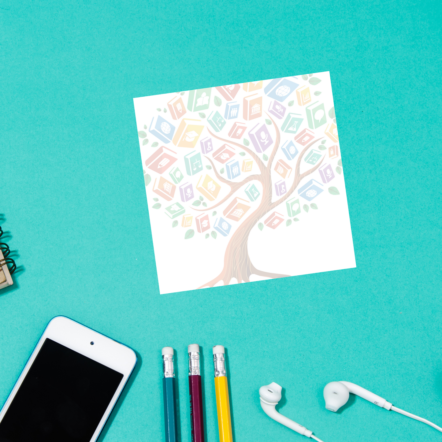 3x3 special education notepad
