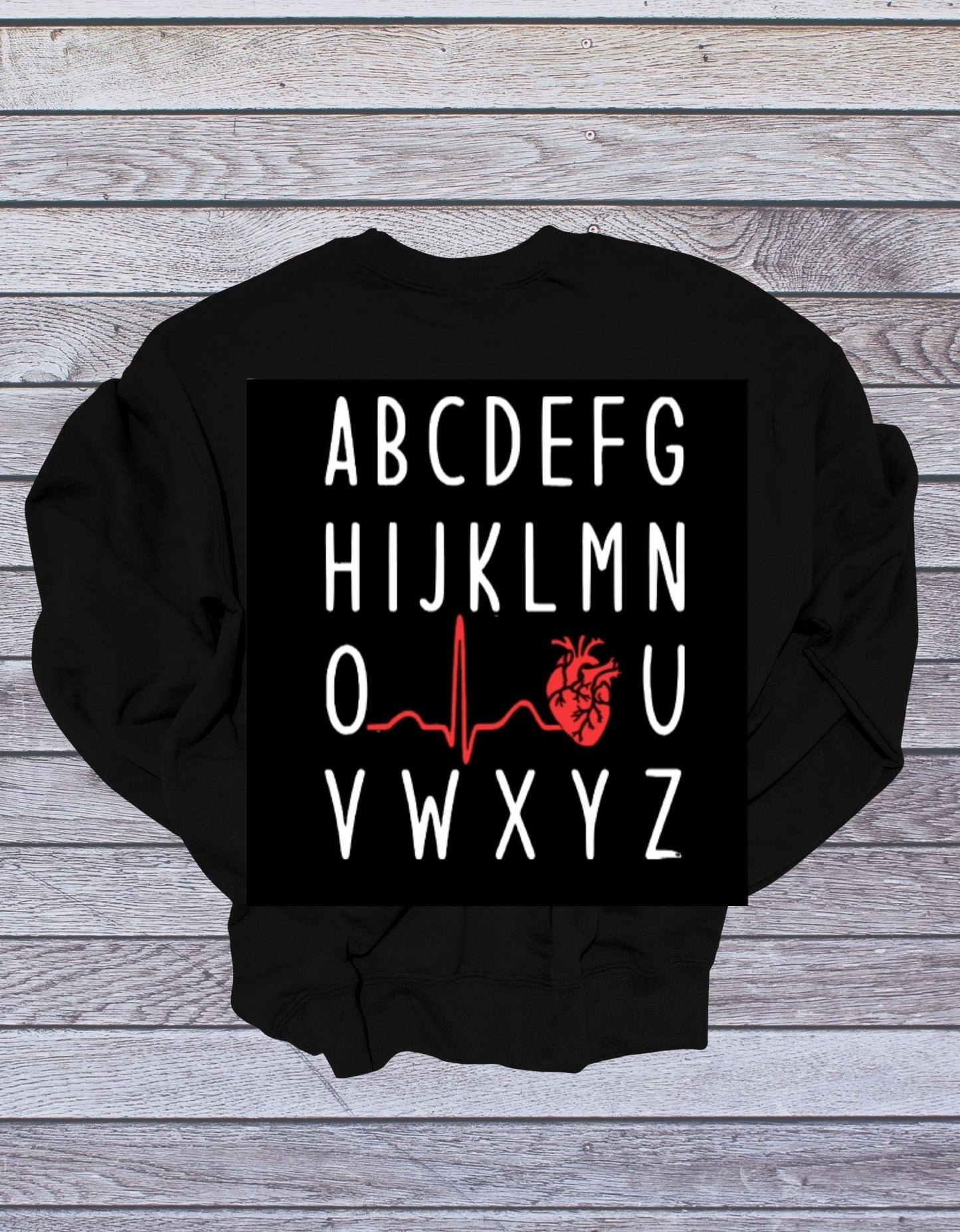 ABC's of EKG Sweatshirt